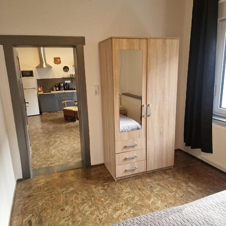 Ferienwohnung Wunderlich Gelb Münchberg Exteriör bild