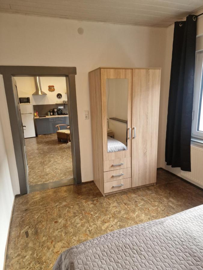 Ferienwohnung Wunderlich Gelb Münchberg Exteriör bild